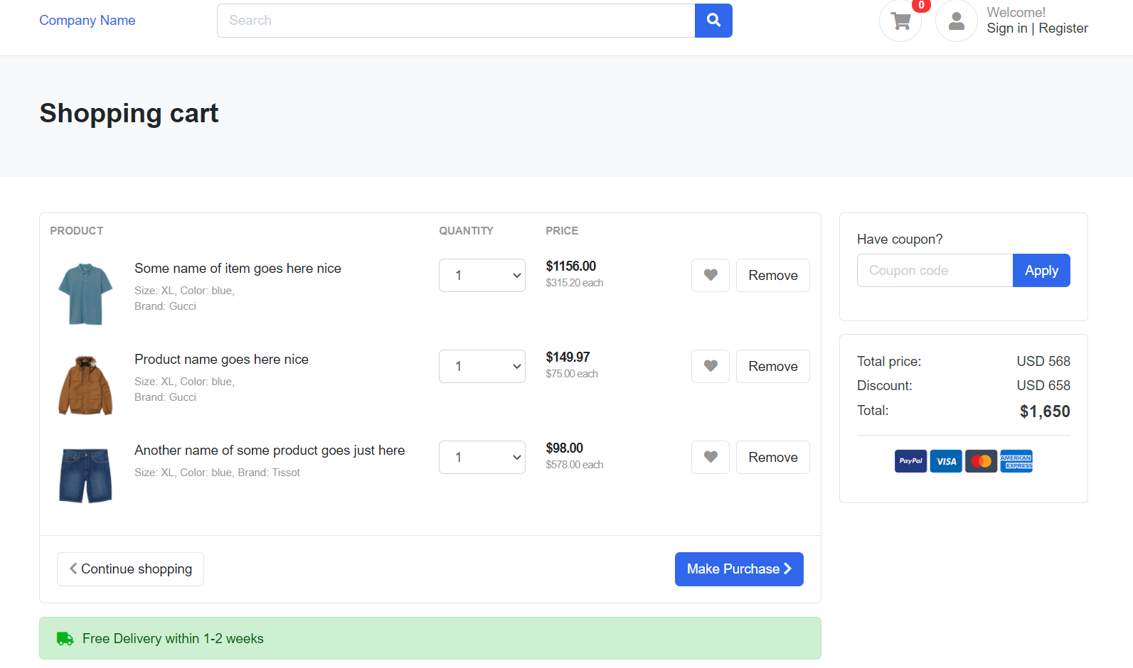 Online Shopping